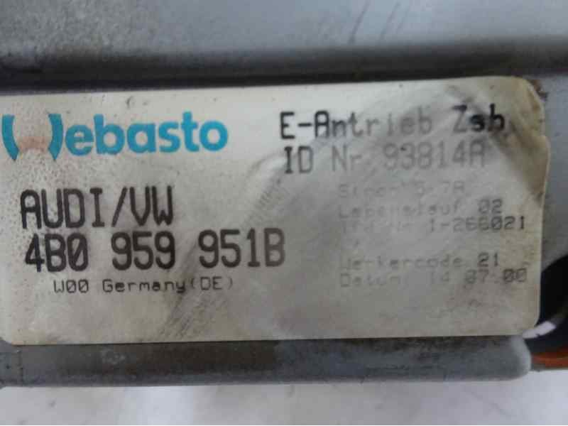 Recambio de motor techo electrico para audi a4 berlina (8e) 1.9 tdi (96kw) referencia OEM IAM   