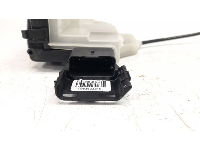 Recambio de cerradura puerta delantera derecha para citroen c-elysée 1.6 blue-hdi fap referencia OEM IAM 9819027180  