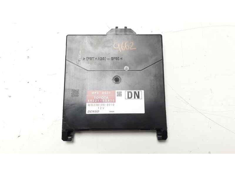 Recambio de modulo electronico para toyota yaris hybrid active referencia OEM IAM 892210D870  