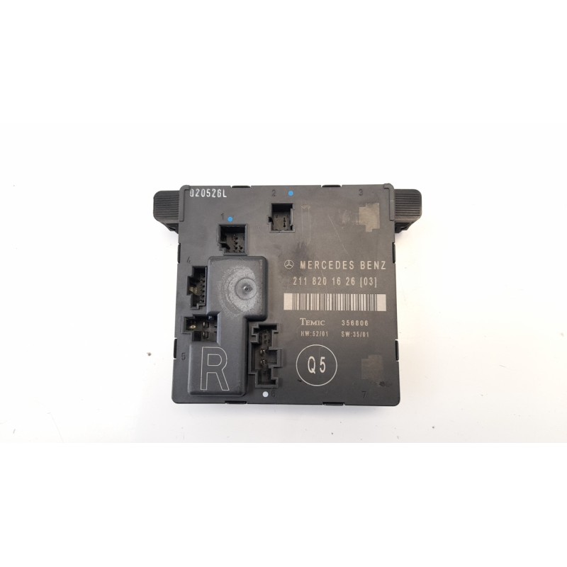 Recambio de modulo electronico para mercedes-benz clase e (w211) berlina 2.2 cdi cat referencia OEM IAM 2118201626  