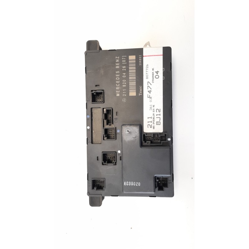 Recambio de modulo electronico para mercedes-benz clase e (w211) berlina 2.2 cdi cat referencia OEM IAM 2118200426  