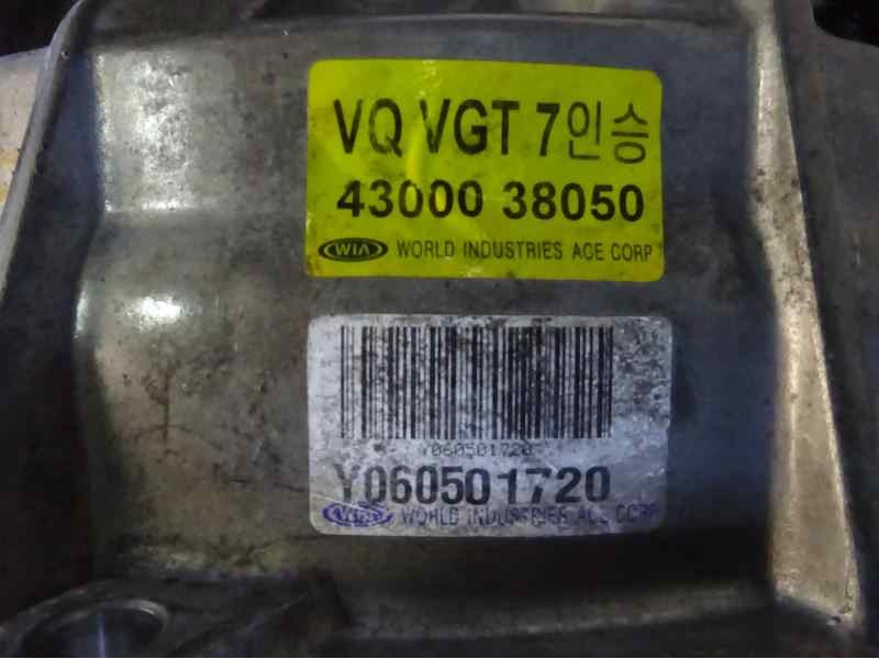 Recambio de caja cambios para kia carnival 2.9 crdi vgt active referencia OEM IAM Y060501720 4300038050 