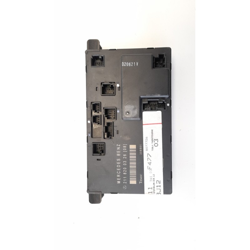 Recambio de modulo electronico para mercedes-benz clase e (w211) berlina 2.2 cdi cat referencia OEM IAM 2118200326  