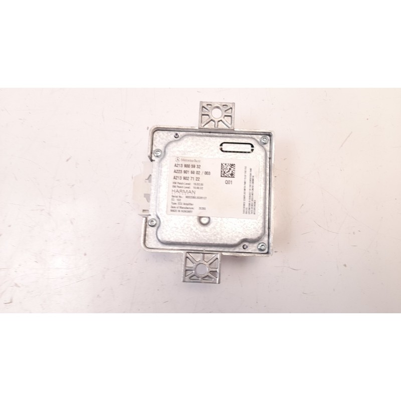 Recambio de modulo electronico para mercedes-benz clase gla (bm 247) 1.3 cat referencia OEM IAM A2139005932 A2239016802 A2139027