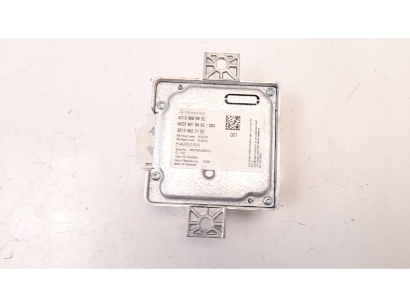 Recambio de modulo electronico para mercedes-benz clase gla (bm 247) 1.3 cat referencia OEM IAM A2139005932 A2239016802 A2139027
