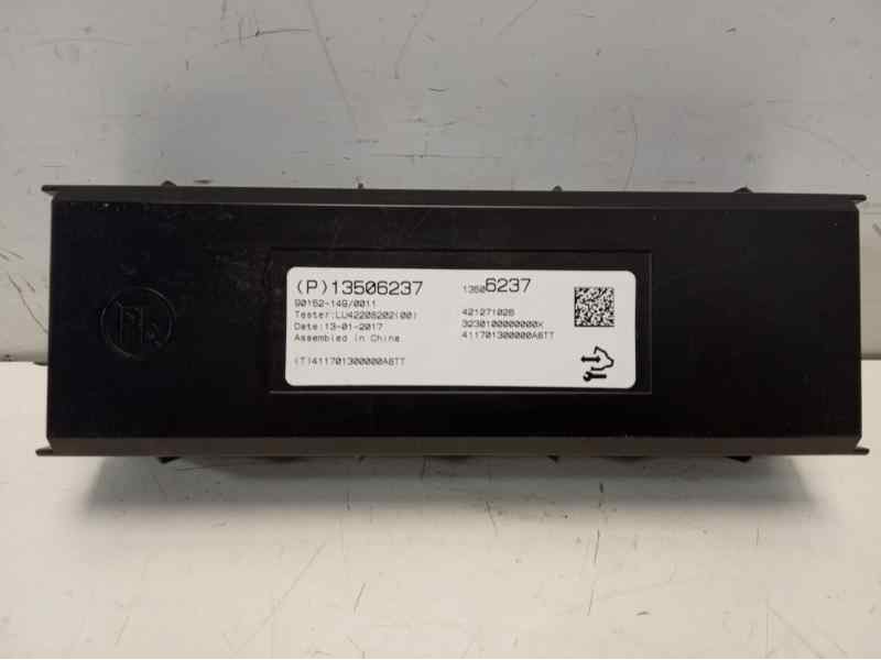 Recambio de modulo electronico para opel mokka x selective start/stop referencia OEM IAM 13506237  