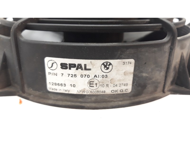 Recambio de electroventilador para bmw c 650 gt c 650 gt referencia OEM IAM 7725070  