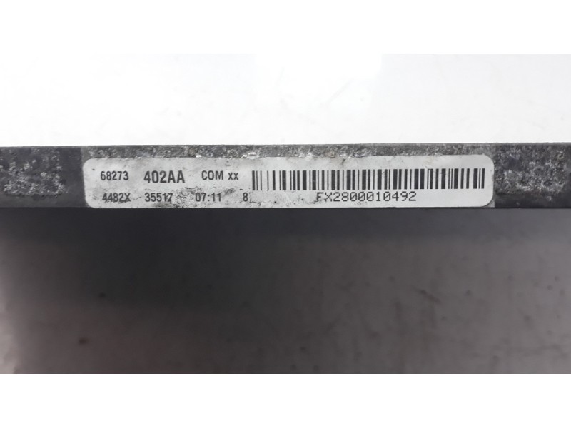 Recambio de condensador / radiador aire acondicionado para jeep compass ii 1.4 m-air cat referencia OEM IAM 68273402AA 350439 DC