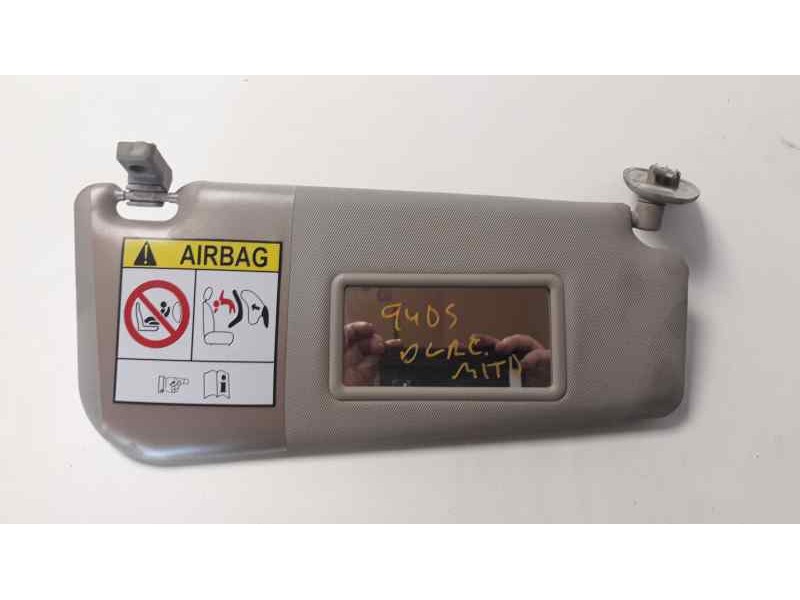 Recambio de parasol derecho para alfa romeo mito (145) basis (2016) referencia OEM IAM 0156106763  