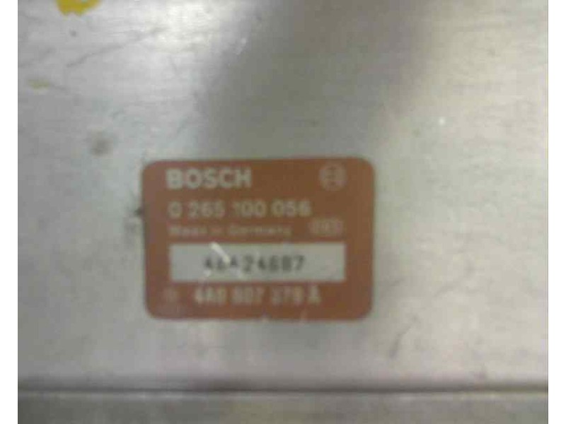 Recambio de centralita abs para audi 80/90 (893) referencia OEM IAM 0265100056 4A0907379A 