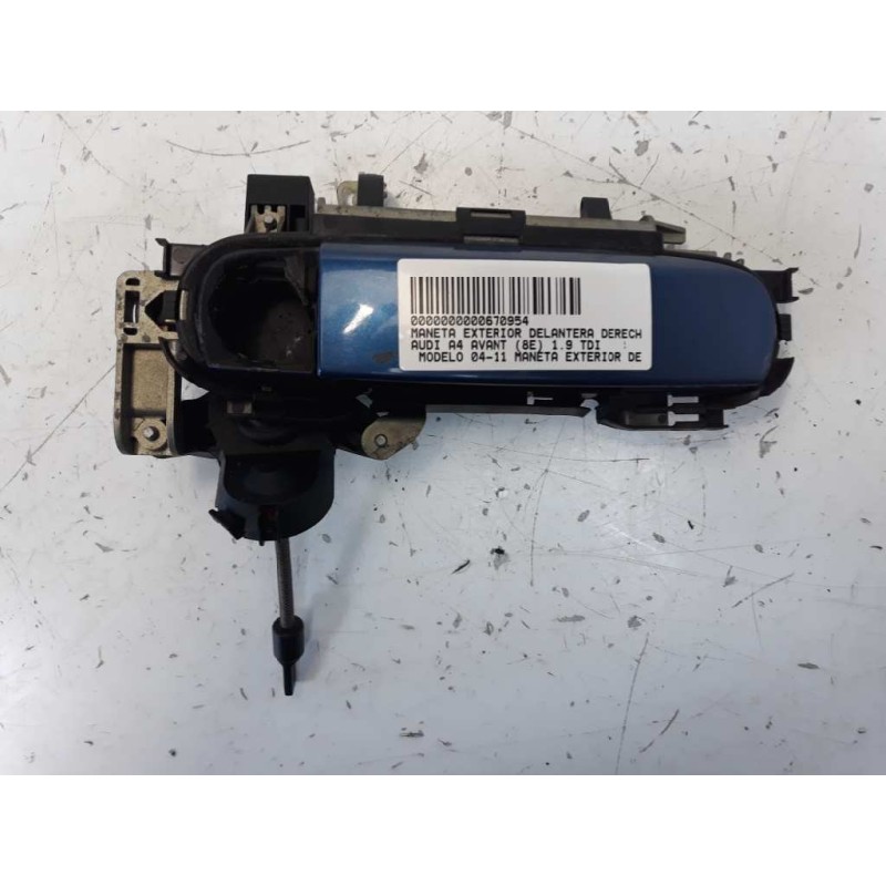Recambio de maneta exterior delantera derecha para audi a4 avant (8e) 1.9 tdi referencia OEM IAM   