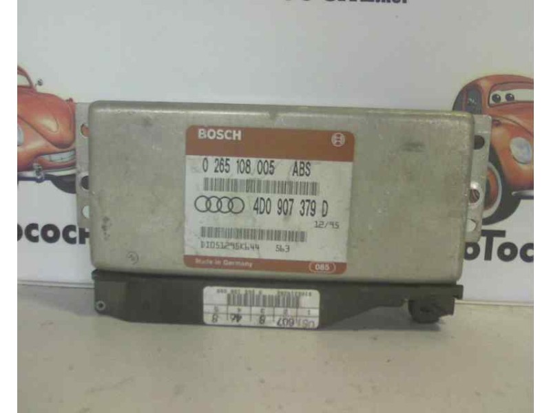 Recambio de centralita abs para audi a4 berlina (b5) 1.9 tdi referencia OEM IAM 4D0907379D 0265108005 