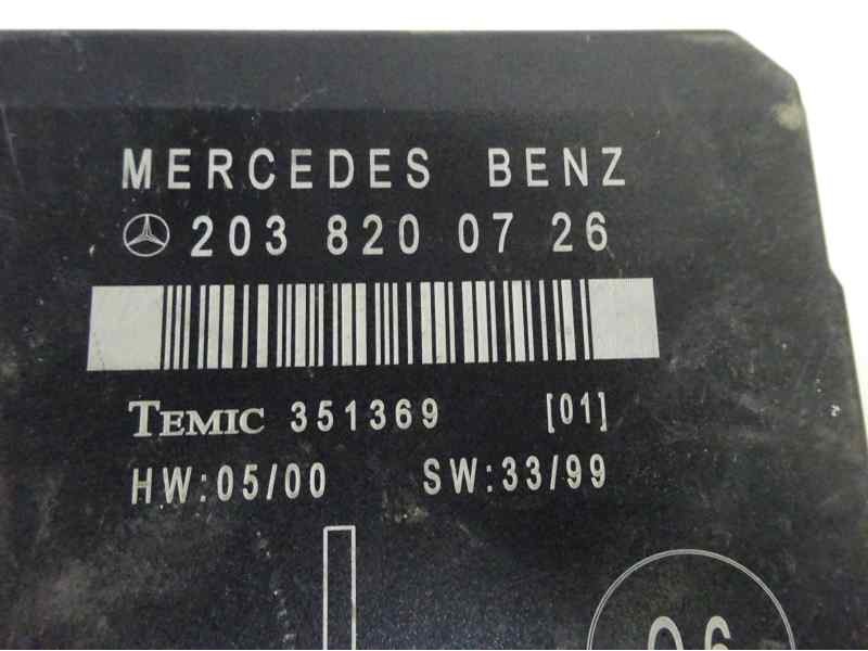 Recambio de modulo confort para mercedes-benz clase c (w203) berlina 240 (203.061) referencia OEM IAM 2038200726 351369 
