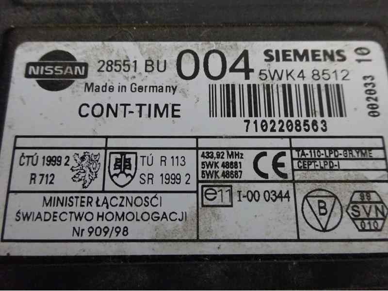 Recambio de modulo confort para nissan almera tino (v10m) básico referencia OEM IAM 28551BU 5WK48512 