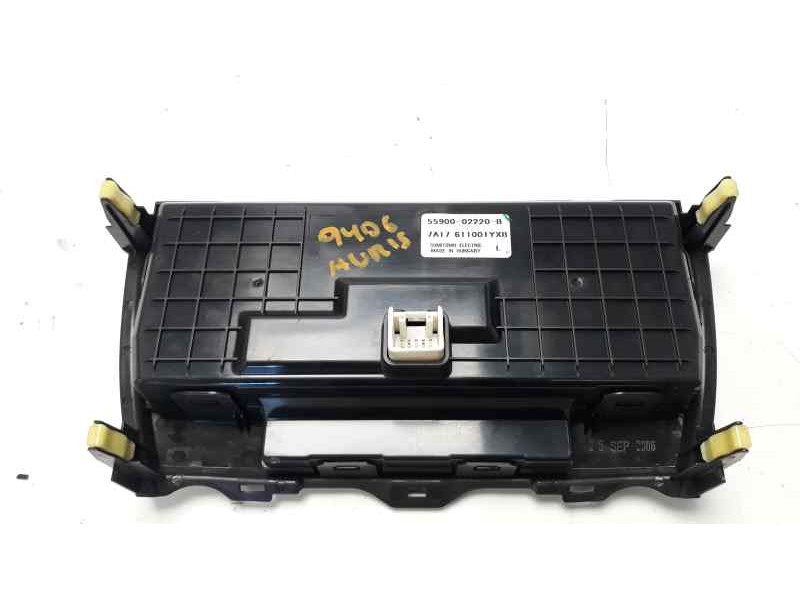 Recambio de mando climatizador para toyota auris luna referencia OEM IAM 5590002220B 7A17611001YXB 