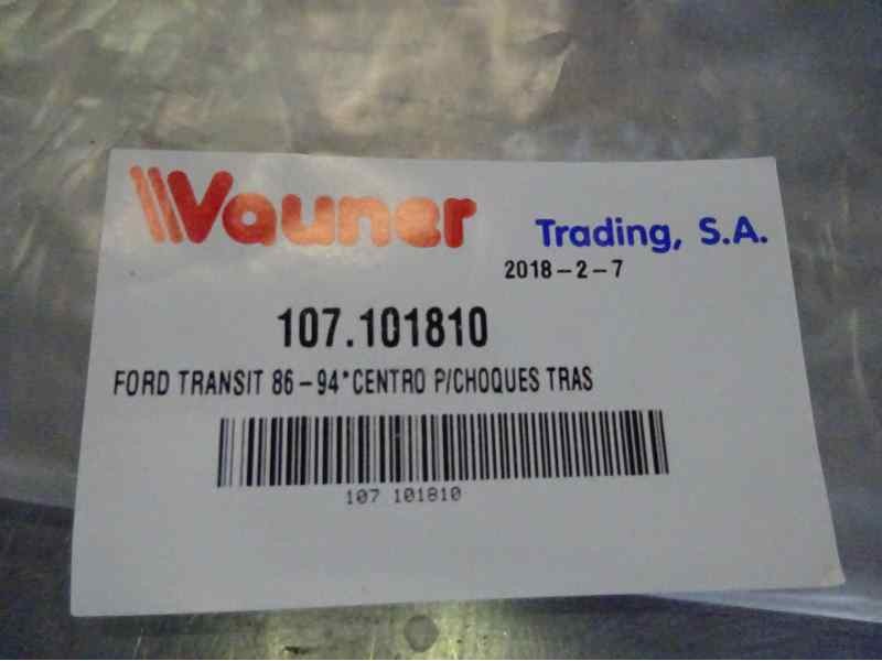 Recambio de paragolpes trasero para ford transit, caja abierta 86/92 referencia OEM IAM 6585500 107101810 