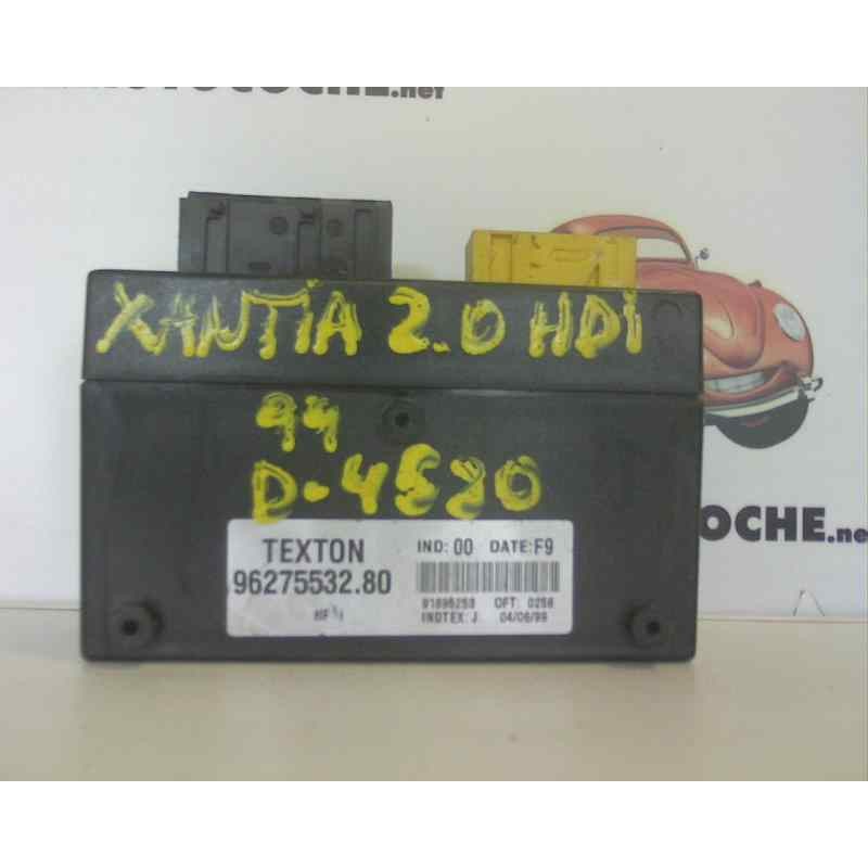 Recambio de centralita inmovilizador para citroen xantia berlina 2.0 hdi cat (rhy / dw10td) referencia OEM IAM 9627553280  