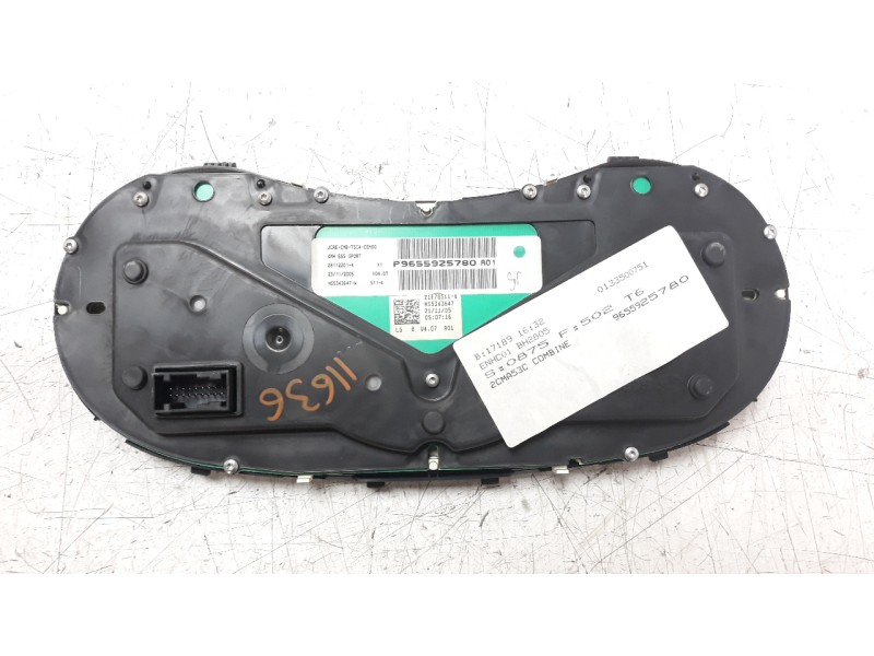 Recambio de cuadro instrumentos para peugeot 307 cc (s1) 1.6 16v cat referencia OEM IAM 9655925780  