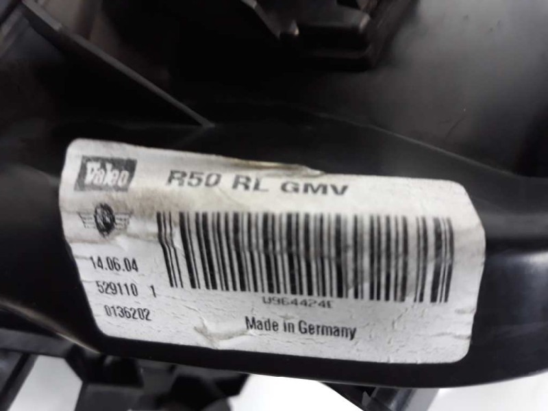 Recambio de ventilador calefaccion para mini mini (r50,r53) cooper s referencia OEM IAM 64111497538 34158 