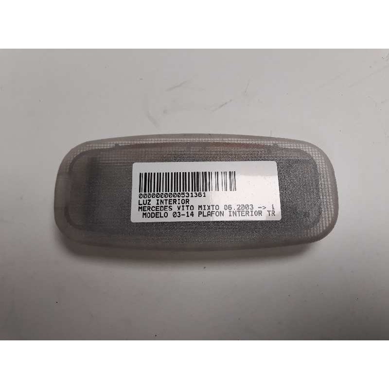 Recambio de luz interior para mercedes-benz vito mixto 06.2003  111 cdi compacto (639.601) referencia OEM IAM   