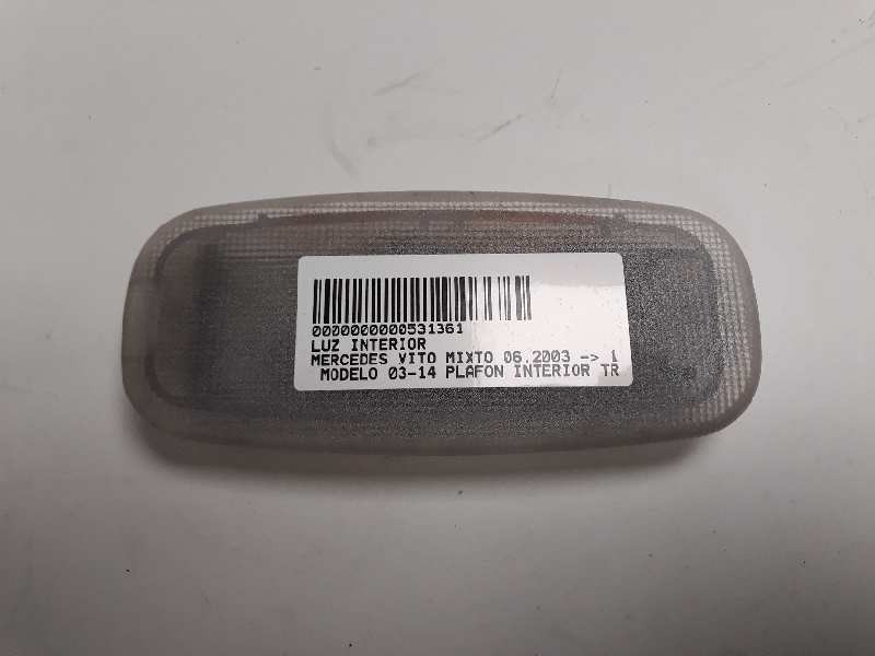 Recambio de luz interior para mercedes-benz vito mixto 06.2003  111 cdi compacto (639.601) referencia OEM IAM   