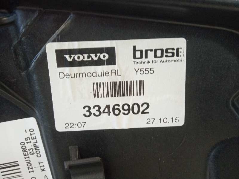 Recambio de elevalunas trasero izquierdo para volvo v40 kinetic referencia OEM IAM 3346902  