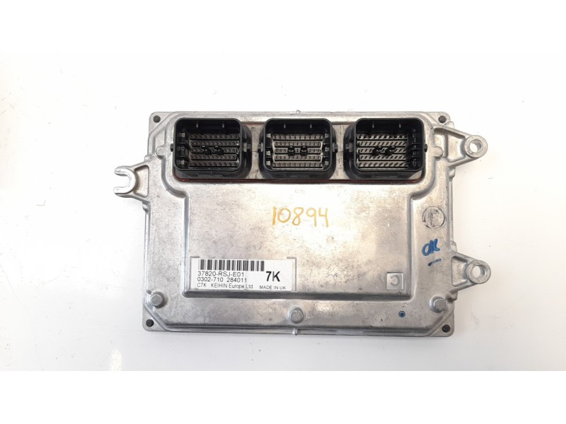 Recambio de centralita motor uce para honda civic berlina 5 (fk) 1.4 cat referencia OEM IAM 37820RSJE01  