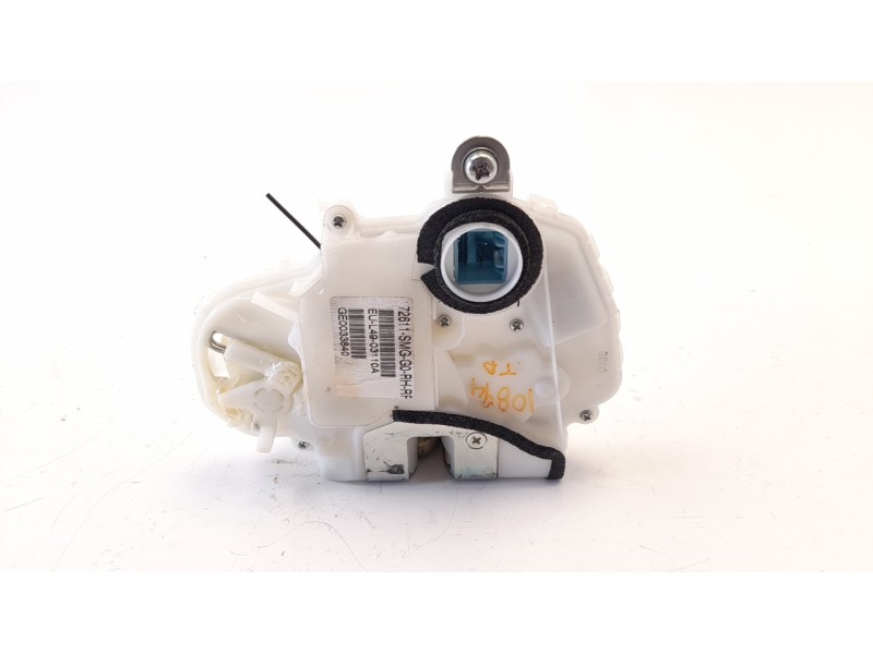 Recambio de cerradura puerta trasera derecha para honda civic berlina 5 (fk) 1.4 cat referencia OEM IAM 72610SMGG12  