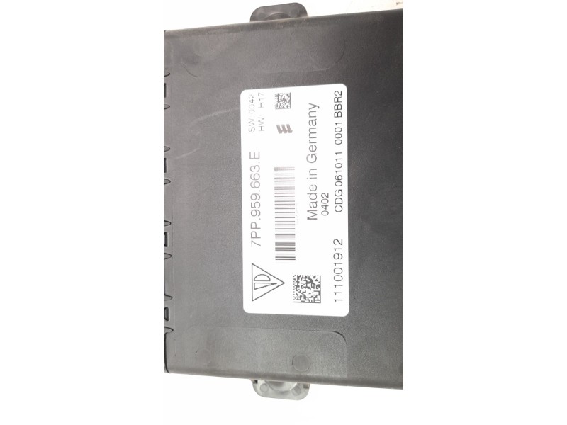 Recambio de modulo electronico para porsche cayenne (typ 92aa) 3.0 v6 tdi cat referencia OEM IAM 7PP959663E  