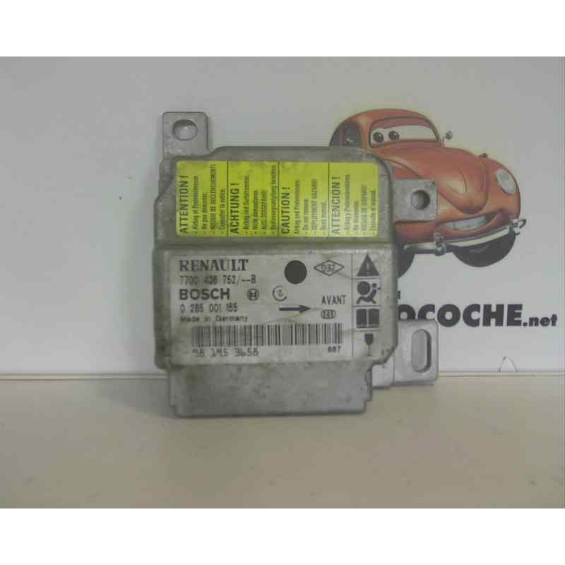 Recambio de centralita airbag para renault clio ii fase i (b/cbo) 1.9 d referencia OEM IAM 7700426752B 0285001155 