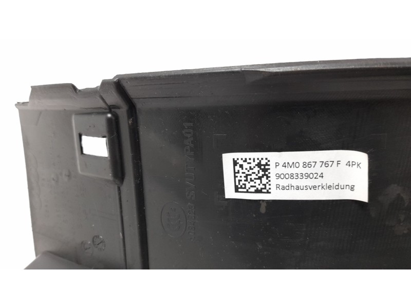 Recambio de guarnecido puerta trasera izquierda para audi q7 4mg referencia OEM IAM 4M0867767F  