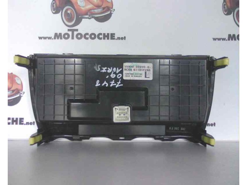 Recambio de mando climatizador para toyota auris luna referencia OEM IAM   