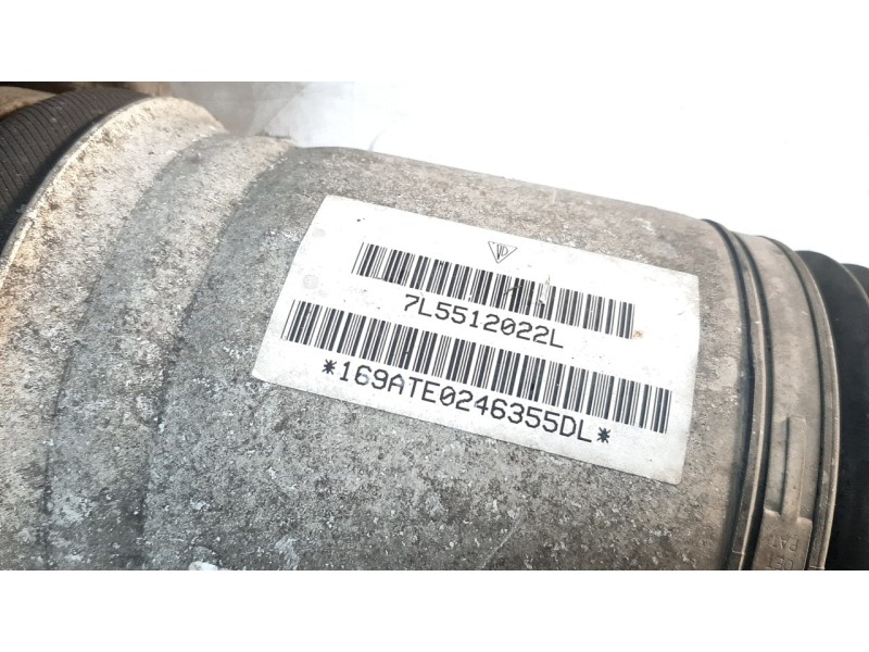 Recambio de amortiguador trasero derecho para porsche cayenne (typ 9pa) turbo s referencia OEM IAM 7L5512022L  