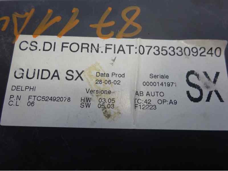 Recambio de mando climatizador para alfa romeo 147 (190) 1.9 jtd distinctive referencia OEM IAM 07353309240  