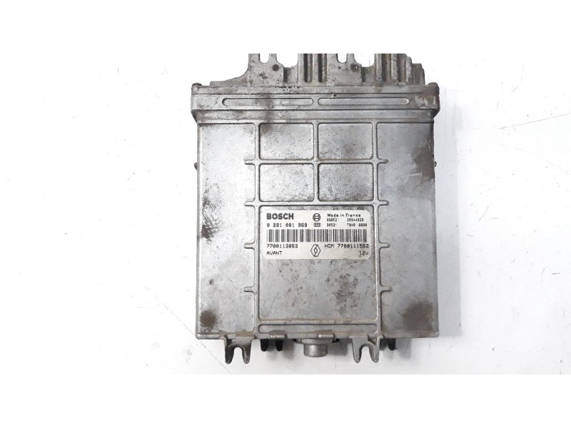 Recambio de centralita motor uce para renault megane i classic (la0) 1.9 dti diesel cat referencia OEM IAM 7700111552 0281001969