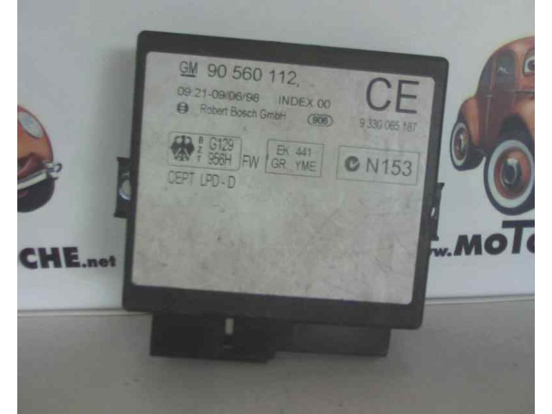 Recambio de centralita cierre para opel astra g berlina 1.6 cat (z 16 se / l55) referencia OEM IAM 90560112  