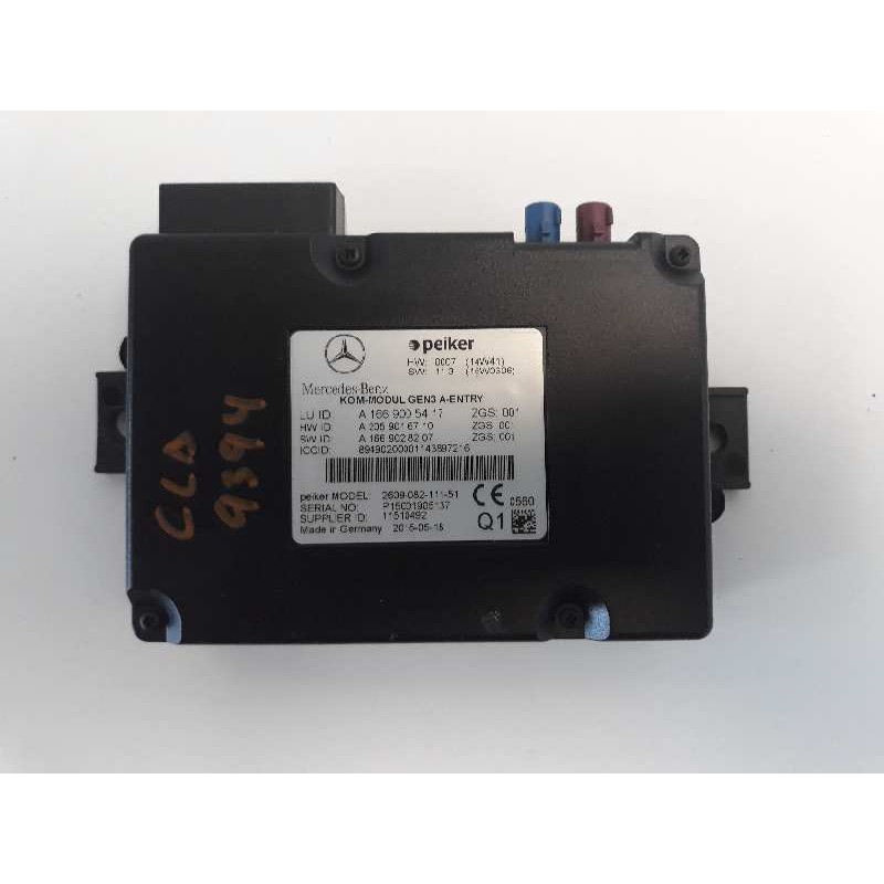 Recambio de modulo electronico para mercedes-benz clase cla (w117) cla 200 cdi (117.308) referencia OEM IAM A1669005417 A2059016