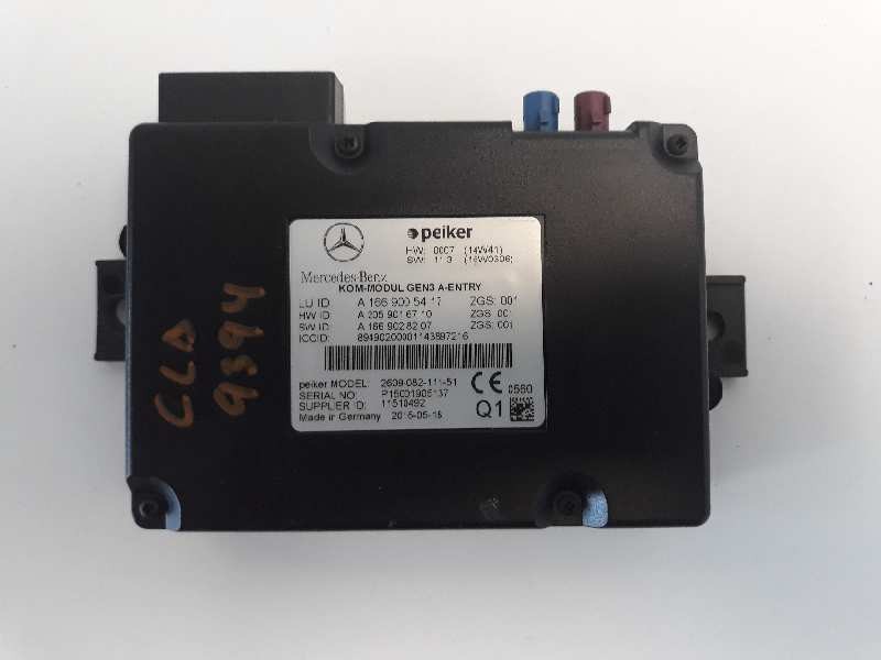 Recambio de modulo electronico para mercedes-benz clase cla (w117) cla 200 cdi (117.308) referencia OEM IAM A1669005417 A2059016