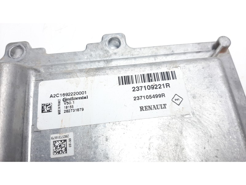 Recambio de centralita motor uce para renault captur 0.9 energy referencia OEM IAM 237109221R 237105499R A2C1692220001