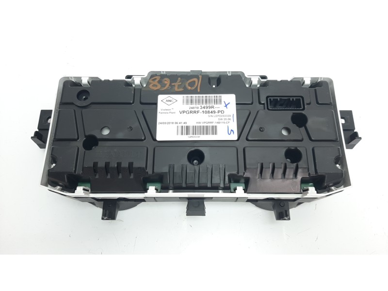 Recambio de cuadro instrumentos para renault captur 0.9 energy referencia OEM IAM 248103499R VPGRRF10849PD 
