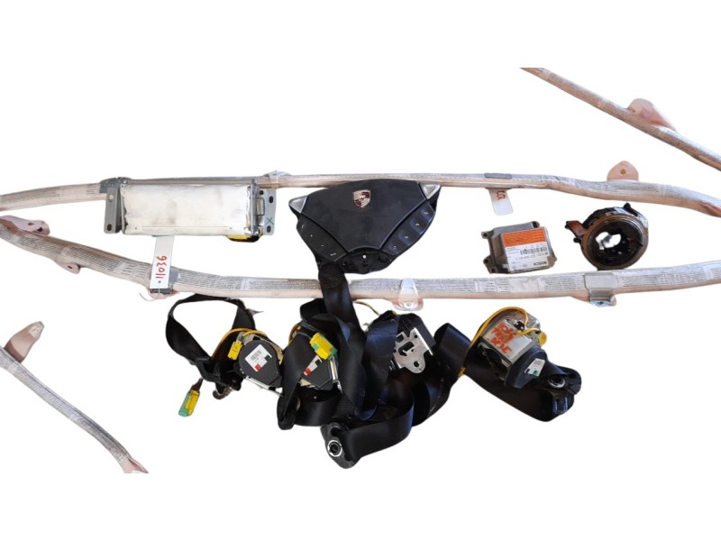Recambio de kit airbag para porsche cayenne (typ 9pa) turbo s referencia OEM IAM 955803078345Z3  