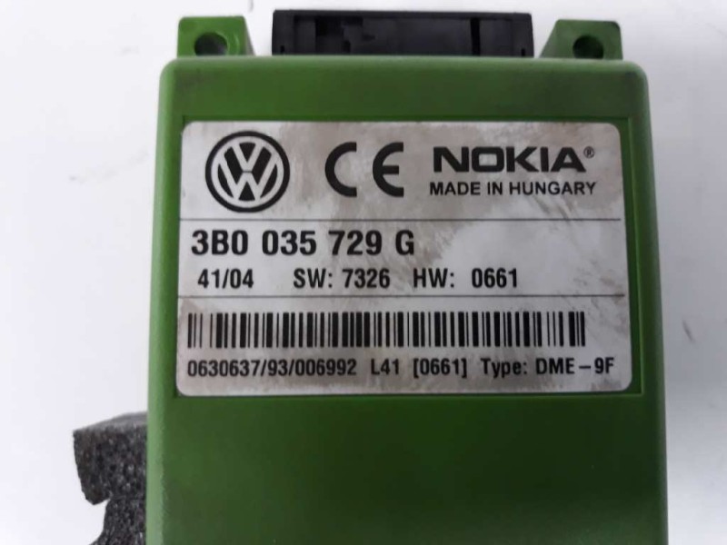 Recambio de modulo electronico para volkswagen passat berlina (3b3) v6 tdi highline 4motion referencia OEM IAM 3B0035729G  