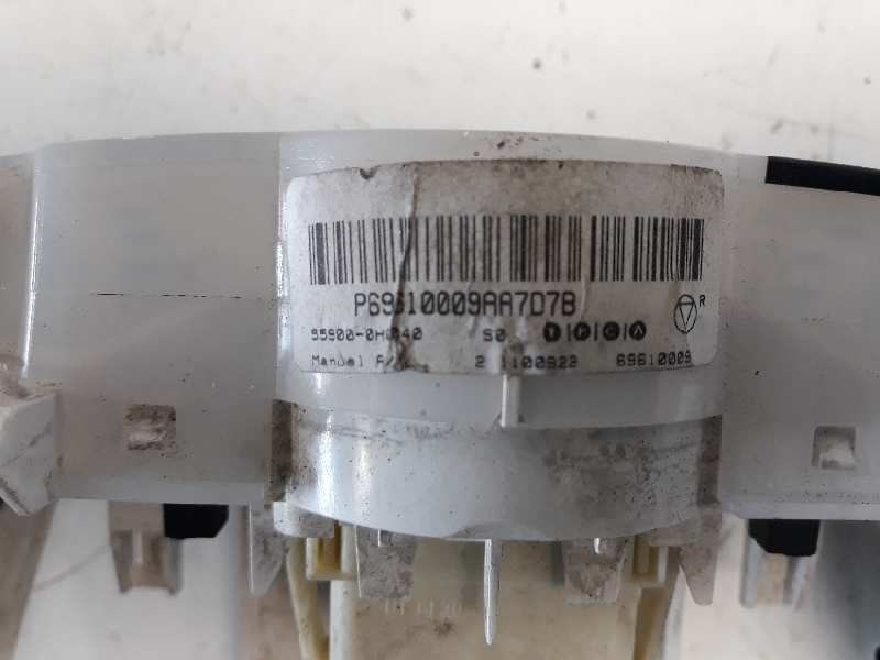 Recambio de mando calefaccion / aire acondicionado para citroen c1 audace referencia OEM IAM 69617026 559000H0040 