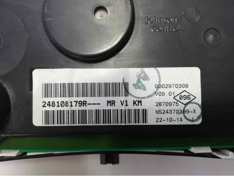 Recambio de cuadro instrumentos para dacia dokker ambiance referencia OEM IAM 248108179R  