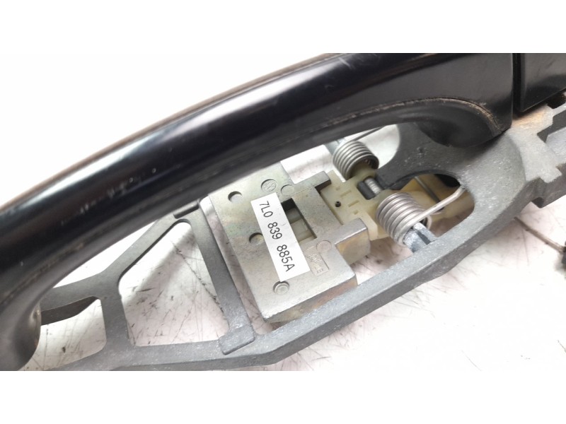 Recambio de maneta exterior trasera izquierda para porsche cayenne (typ 9pa) turbo s referencia OEM IAM 95553103201G2X  