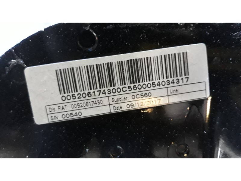 Recambio de puente delantero para fiat 500 x (334) 1.6 16v cat referencia OEM IAM 520617430  