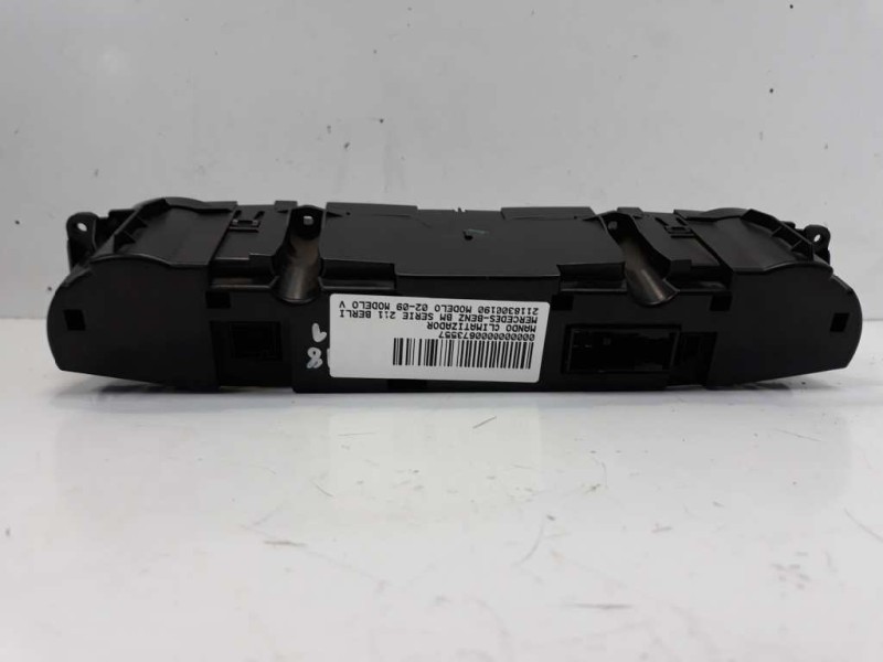 Recambio de mando climatizador para mercedes-benz clase e (w211) berlina e 270 cdi (211.016) referencia OEM IAM 2118300190  