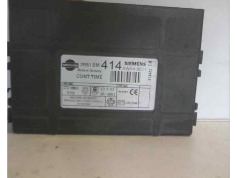 Recambio de centralita cierre para nissan almera (n16/e) referencia OEM IAM 28551BM414 5WK48511 