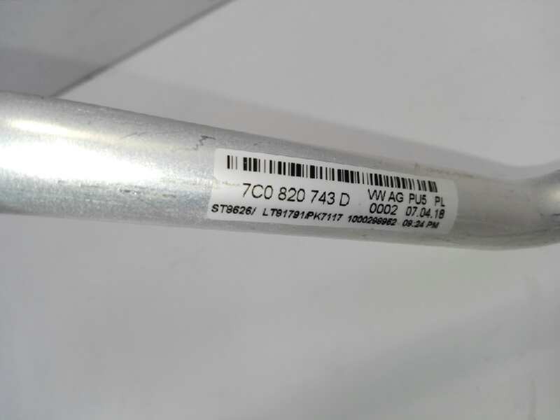 Recambio de tubos aire acondicionado para volkswagen crafter kasten (sy) furgón 35 bl ta fwd referencia OEM IAM 7C0820743D  