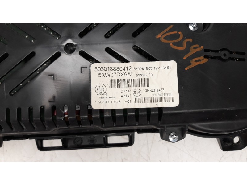 Recambio de cuadro instrumentos para jeep compass ii 2.0 m-jet cat referencia OEM IAM 5UT88DX9AI  